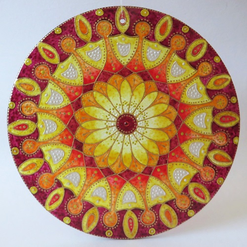 Mandala sebedůvěry a vitální energie - "Chrám Sebedůvěry"